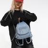 2025 New Japanese Retro Washed Denim Casual Large Capacity Versatile Fashion Breast Bag Crossbody Backpack