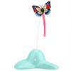 Electric Rotating Butterfly Cat Toy For Indoor Cats Interactive Automatic Spinning Flashing Butterfly Teaser Stimulating Prey Instinct Exercise