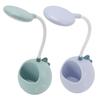 Small Desk Light with Pen Holder Comfortable Decorative Practical No Noise LED USB Small Table Lamp