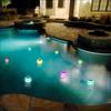 Solar Powered Solar Water Floating Light Color Changing Ambient Decorative Lamp  Courtyard Pool