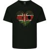 Love Kenya Flag Kenyan Day Football Mens Light Cotton T-Shirt