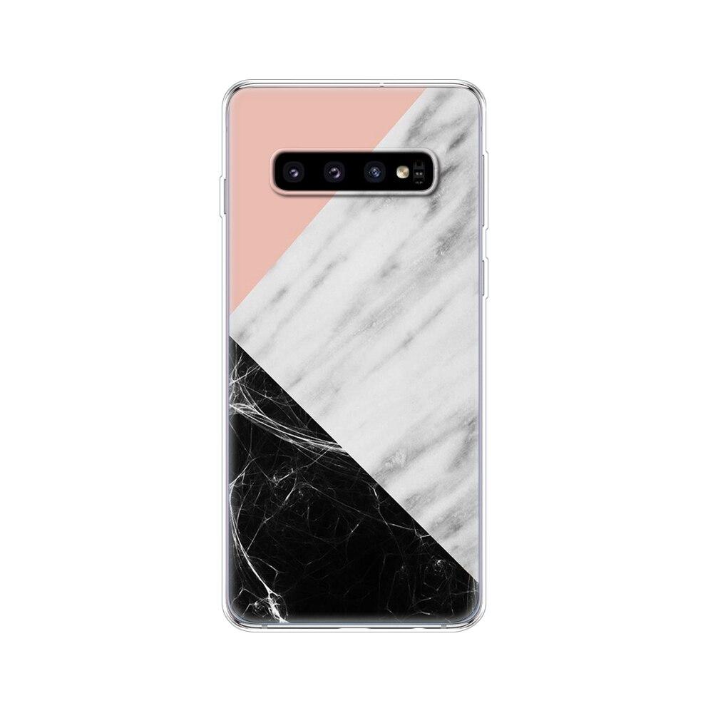 For Samsung Galaxy S10 Case S10Plus Silicone TPU Cover Phone S10 E Case On For Samsung S10 Plus G975F S 10 SM-G973F Transparent