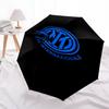 Umbrelă pliabilă cu logo imprimat FC Inter Milano, pentru exterior, timp liber și călătorii, Material durabil pentru umbrelă, Cadou de zi de naștere și sărbători