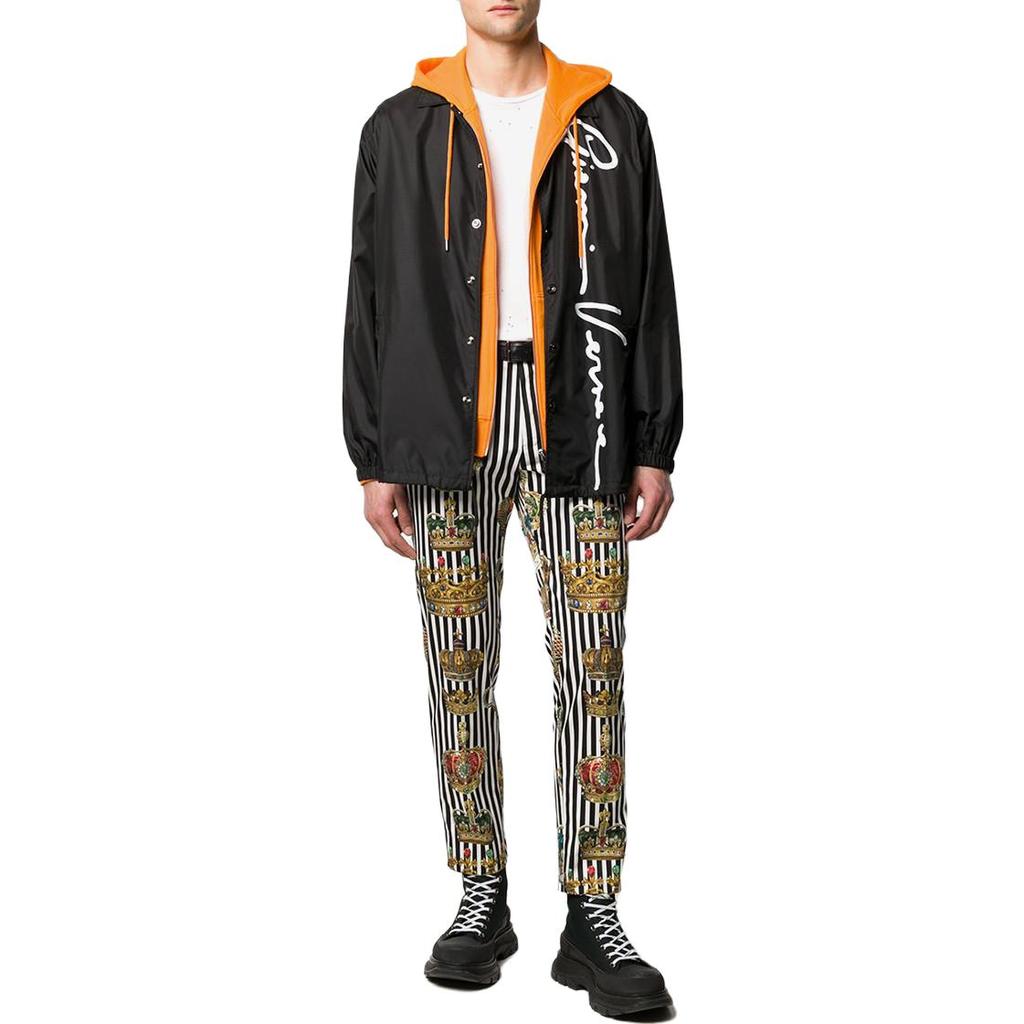 Versace FW23 Jacken & Mäntel Herren Schwarz A85203-A210565-A1008