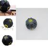 Durable Black Chew And Squeak Toy Ball For Dogs Promoting Healthy Teeth And Engaging Play