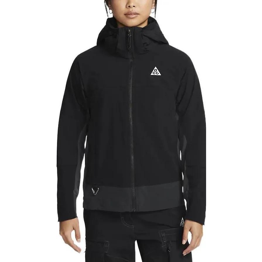 Nike Jackets Women's Black Stand Collar Moderate Other (Unisex) Jackets DH3106 011