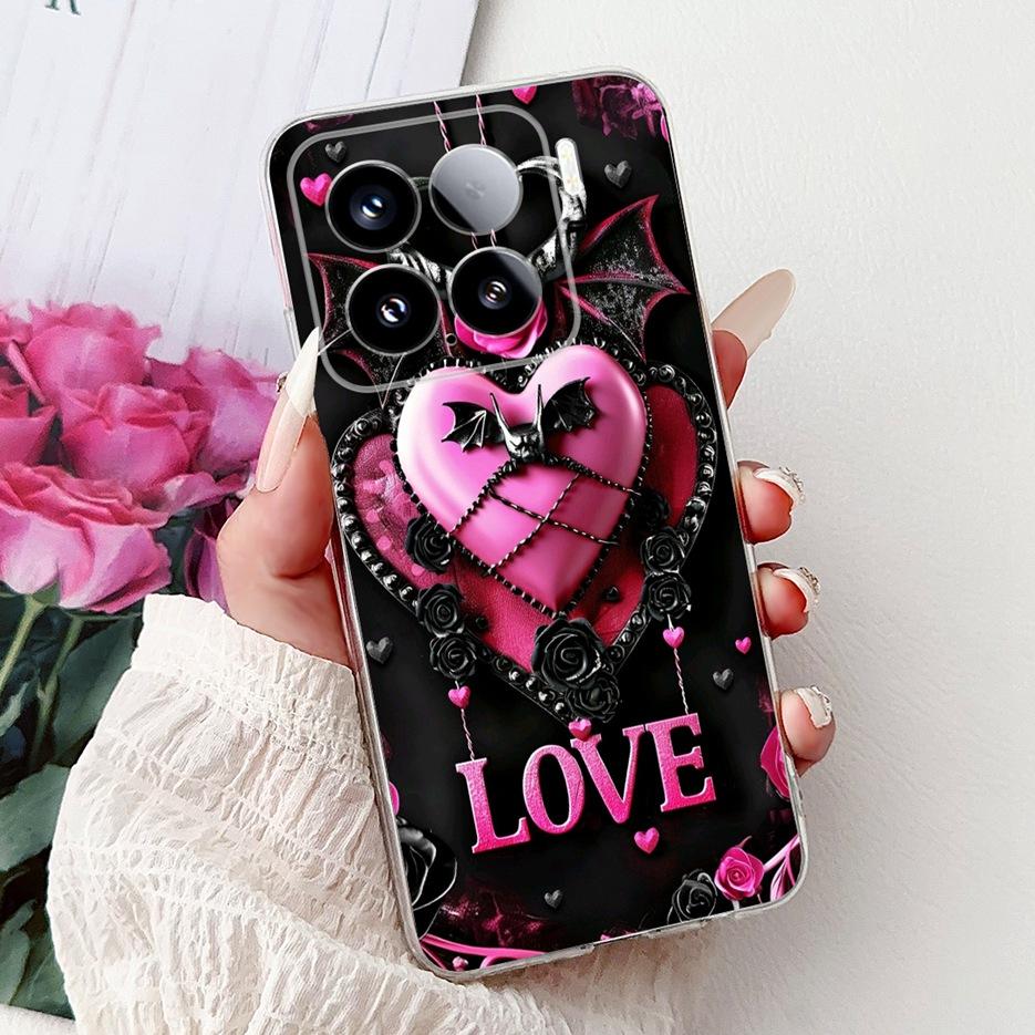 For Xiaomi Mi 15 Pro 5G Case New Luxury Painted Cover Soft Silicone Phone Case For Xiaomi 15 Pro Mi15 5G Back Cover Fundas Coque