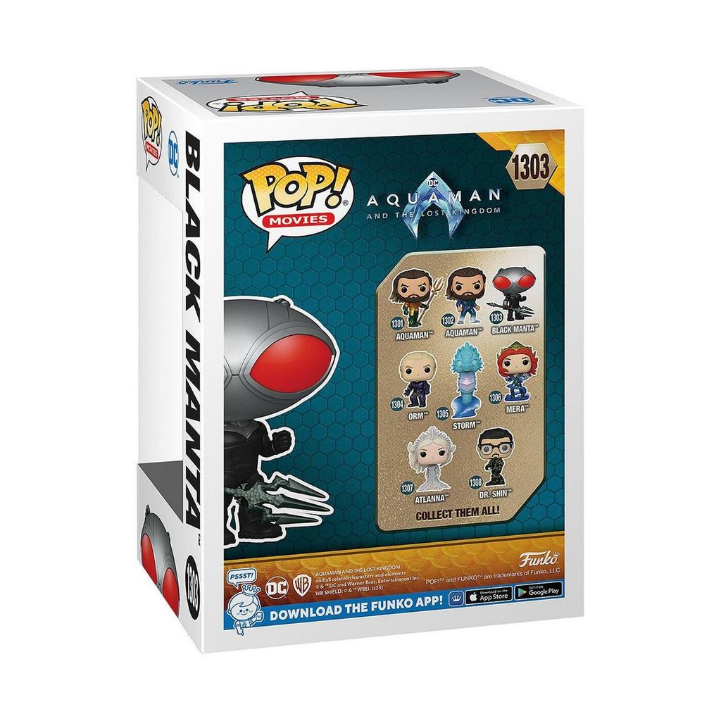 Funko POP! Aquaman e il Regno Perduto Figura in Vinile Manta Nera