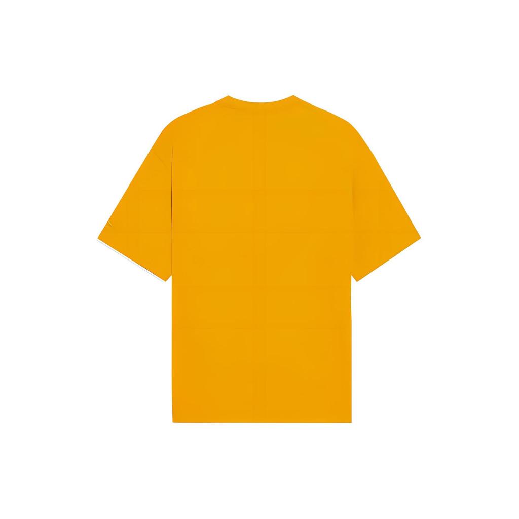Li-Ning X Marvel Spider-Man Cartoon Print Short Sleeve T-Shirt Unisex Tops Citrus-Yellow AHSSB89-2