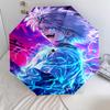 1PC Hunter X Hunter Automatic Umbrella - Suitable Travel Outdoor Portable Umbrella Birthday Gift Daily Essentials