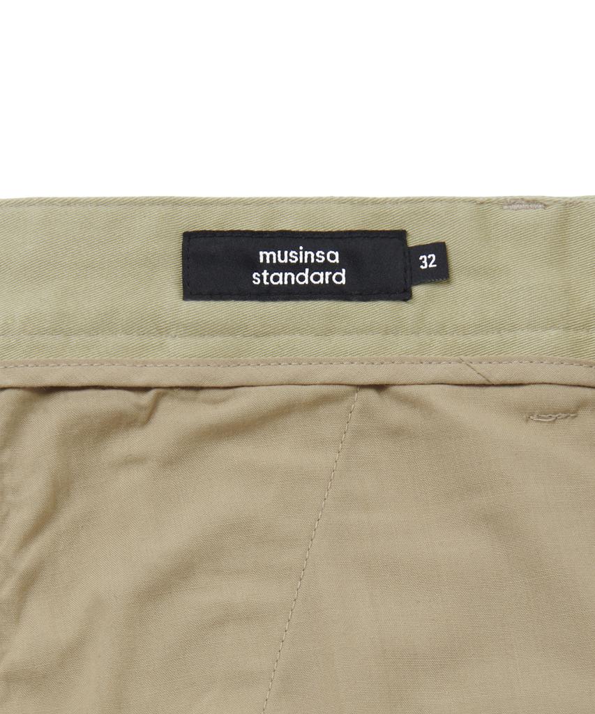 MUSINSA STANDARD Tapered Chino Pants [Beige]