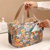 2024 Women's Portable Makeup Bag: Large Capacity, Wet/Dry Separation, Travel Wash and Storage.