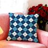 Stylish Black White Checkerboard Cushion Cover Premium Soft Pillowcase SkinFriendly  MultiPurpose for Home Office Travel