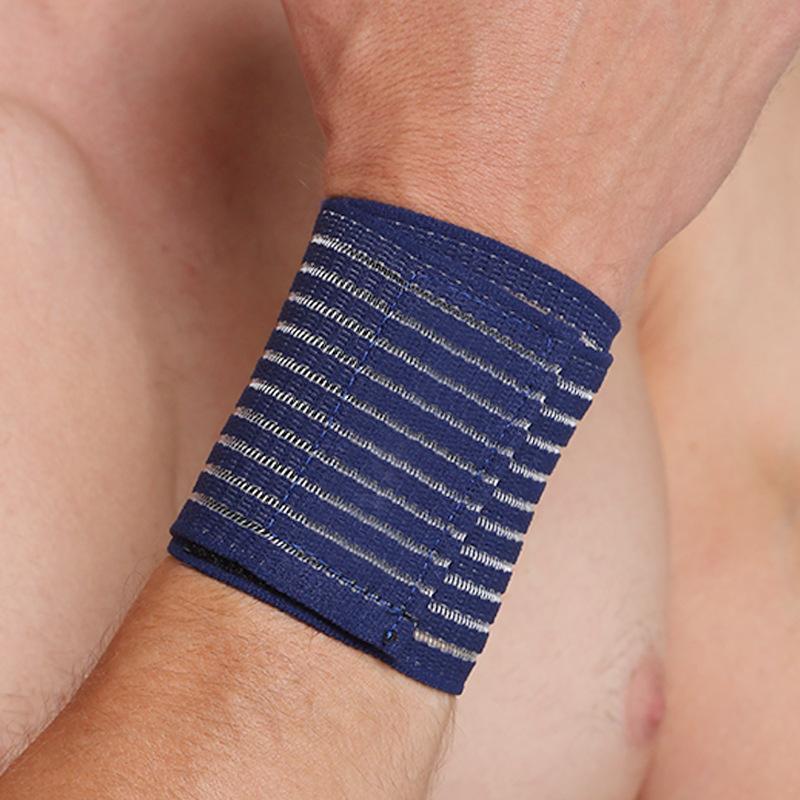 1PCS Elastic Bandage Hand Sport Wristband Gym Support Protector Wrist Brace Tennis Cotton Weat Fitness Wrist Sport  Parts