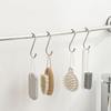 Hooks Door Hook S-Shaped Towel Bag Hook Stainless Steel Cabinet Hooks Kitchen Bathroom Cabinets Home Storage Organization Garden