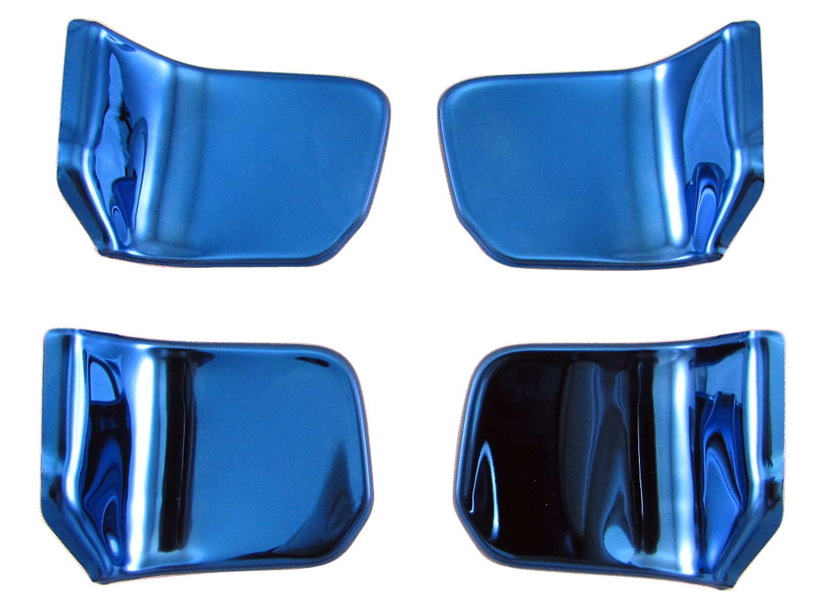 

BRIGHTZ Stainless Steel Inner Door Handle for the NHP160V Succeed Hybrid Covers, Plated, 4-Piece Set, Blue, (P160) [INS-DHC-197]