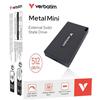 External SSD Drive - VERBATIM - Metal Mini - 512 GB