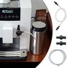 Furtun de spumare lapte de înlocuire Mașină de cafea pentru Jura Impressa Duze Fine Foam Ușor 4 Duze pentru Aparat Tuburi de Silicon cu 8 Conectori Tub pentru Flux Uniform