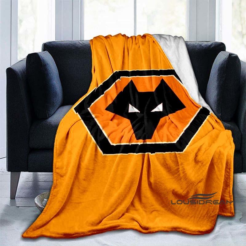Customizable Wolf 3D Printed Sofa Blanket Living Room Bedroom Study Shawl Super Soft Warm Blanket Birthday Gift