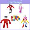 The Amazing Digital Circus Plush Toy Adorable Clown Doll Short Plush Fabric Pp Cotton Filling 23-30cm