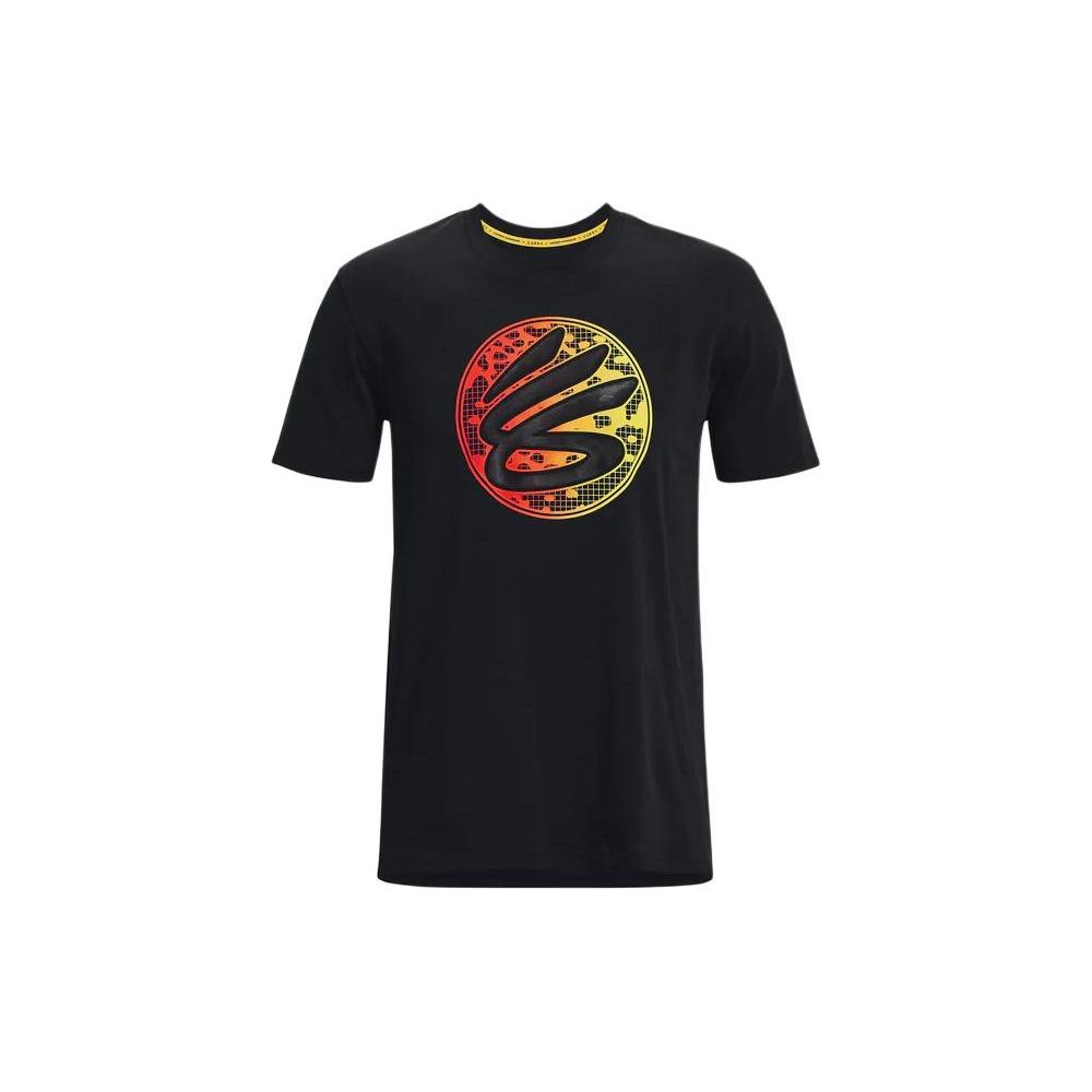 Under Armour Curry Gradient Heavyweight T-shirt Black Men s 1376274-001 L