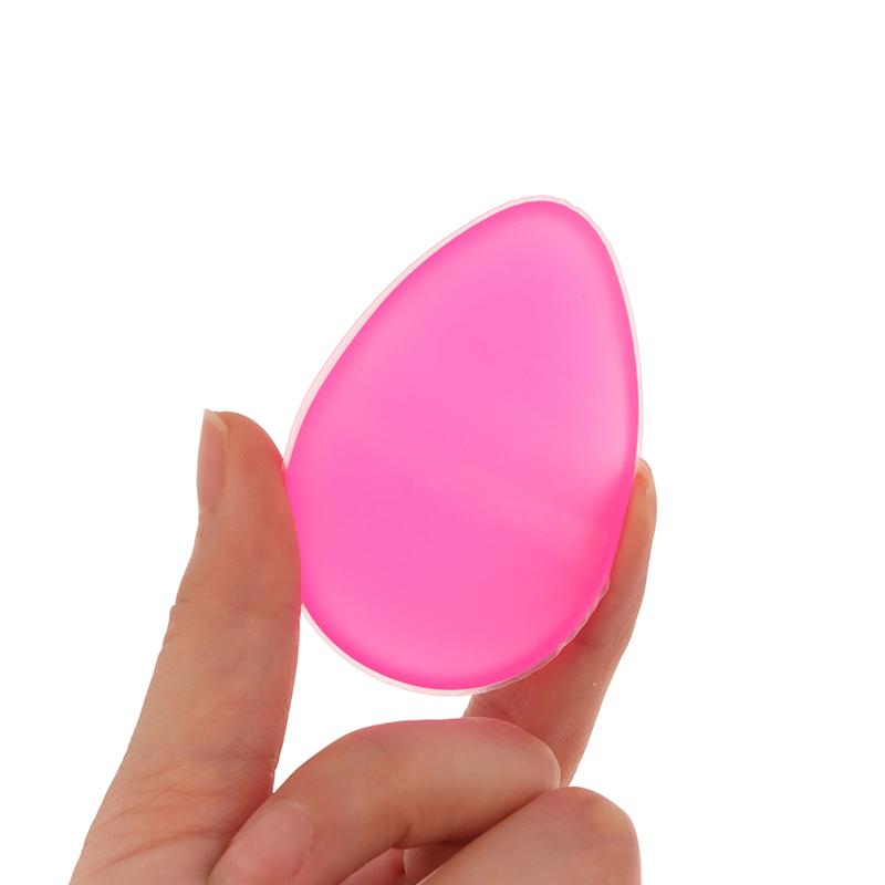 Soft Silicone Gel Powder Puff Sponge For Cosmetic Face Foundation Bb Cream No Powder Eating Powder Cosmetic Puff Makeup Tools