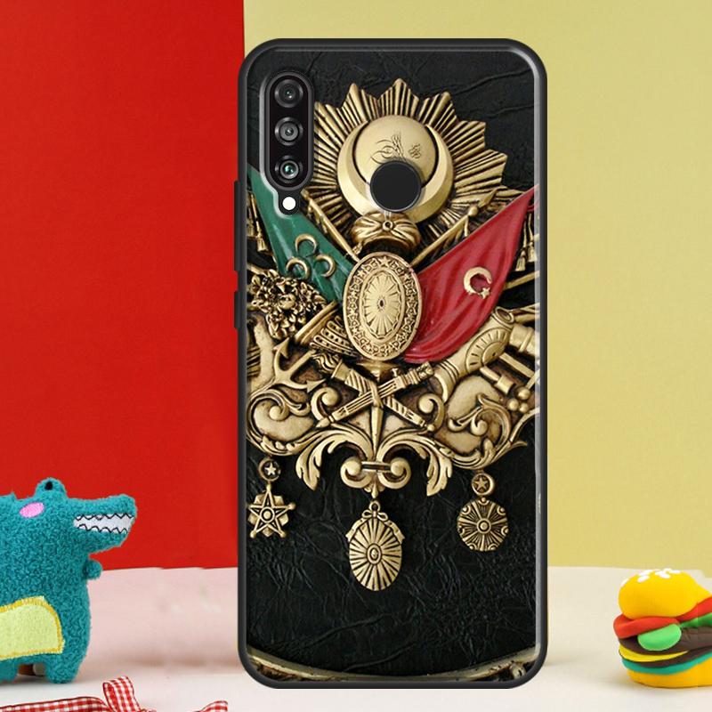 Ottoman Empire Coat Of Arms For Huawei Nova 9 10 SE 12i 12s 11i 5T Y91 Y90 Y60 Y70 Y72 Y61 P60 Pro P20 P30 P40 Lite Case