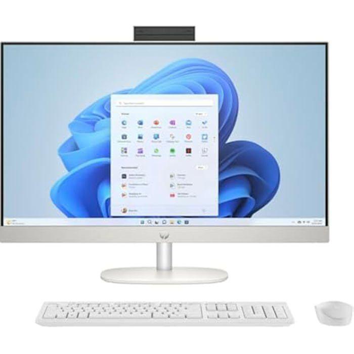 Ordinateur Tout-en-Un - HP - CR0025NS - 512 Go SSD - 27" - AMD Ryzen 3 7320U - 8 Go RAM