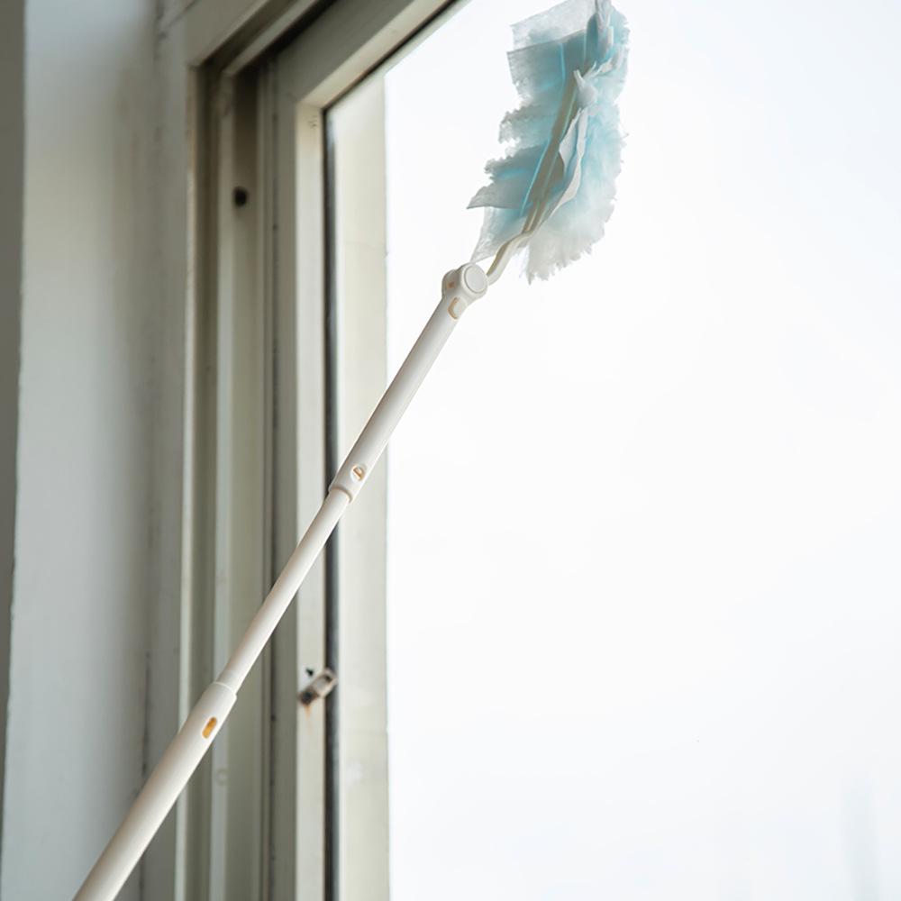 Electrostatic Dusting Fiber Brush for Dust Removal and Sweeping