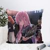 Anime Bocchi The Rock Pillow Case Square Pillow Bedroom Sofa Leisure Comfort Cushion Car Living Room Home Decoration