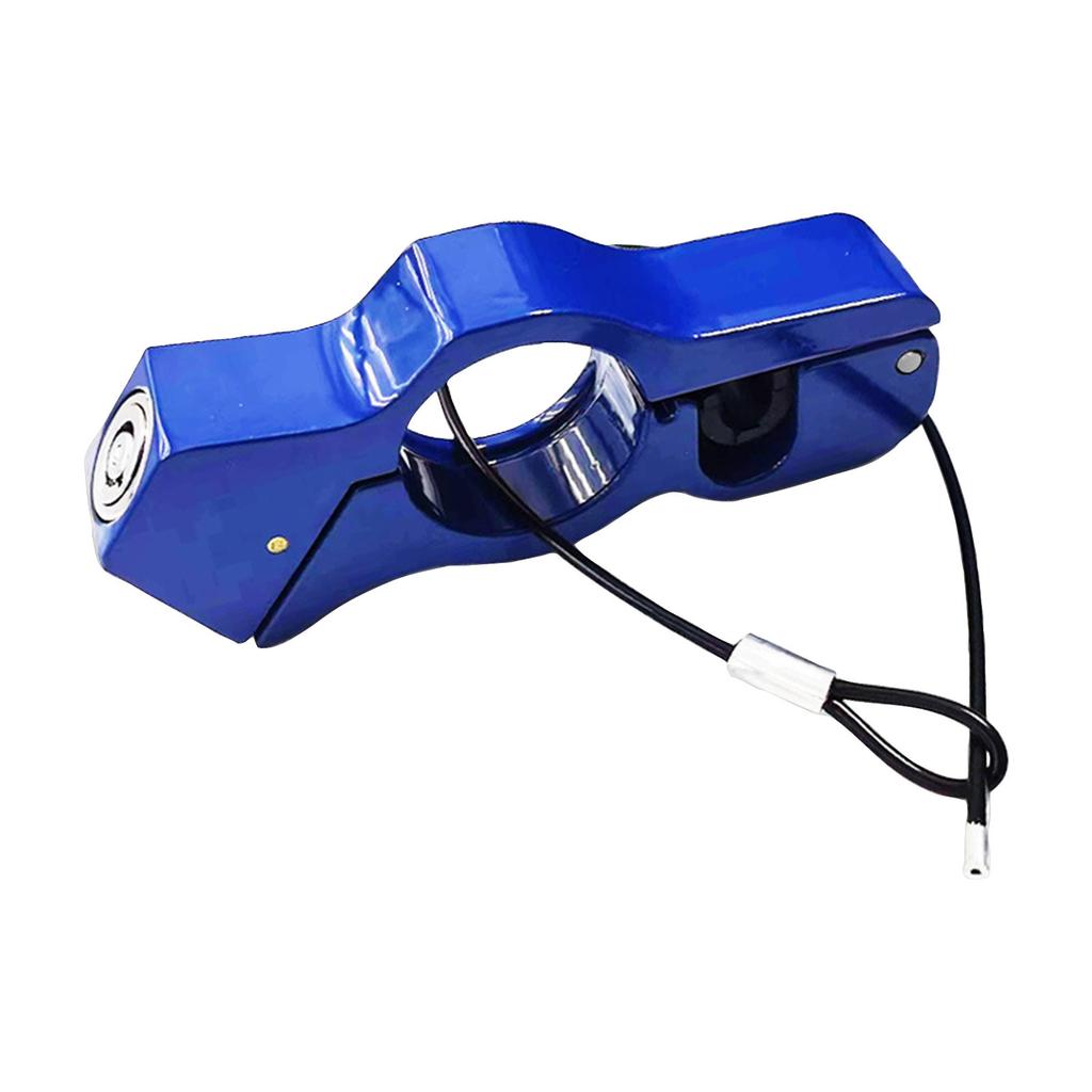 Motorcycle Handlebar Lock High Strength Aluminium Alloy -Theft Throttle Lock For Scooters Motorcycles And Atvs Heavy Duty Vehicle Security