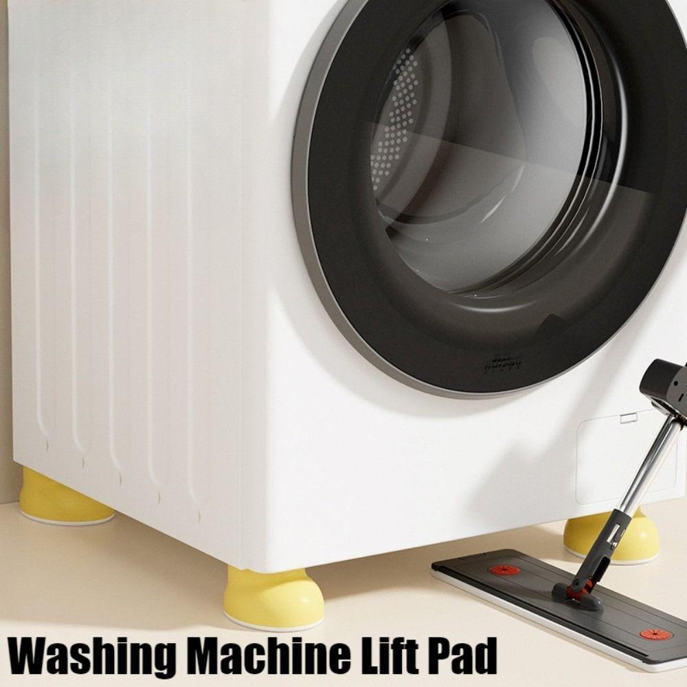 4Pcs Silent Washing Machine Feet Pads Universal Shock-absorbing Anti Vibration Pads Durable Anti-slip Classic Mats