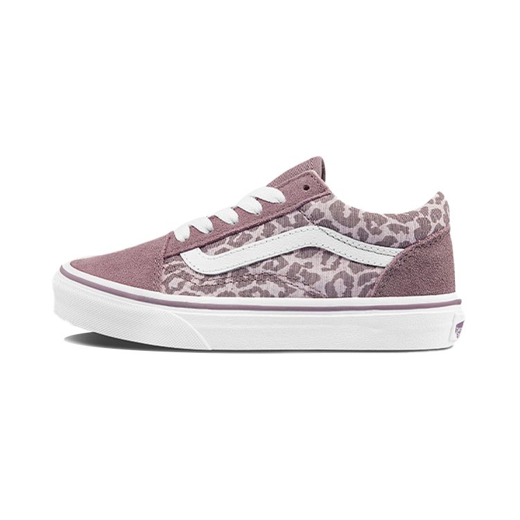Vans Old Skool Canvas Low Top Kids Skate Shoes Kids Sneakers Pink Purple VN0A4VJC7V7