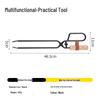 OEING Outdoor BBQ Campfire Tongs