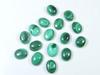 7X9MM Natural Green Malachite Oval Cabochon Loose Gemstone 16 Pcs Lot RQ-1607