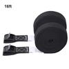 2 Pieces Lashing Strap Adjustable Tie Down Nylon Ratchet Tension Belt with Buckle Motorcycle Bicycle Lash Straps