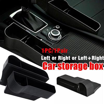 1 Τεμάχιο / 2 Τεμάχια Κουτί Αποθήκευσης για Κενό Καθίσματος Αυτοκινήτου, Οργανωτής με Θήκη Ποτηριού, Αυτόματη Τσέπη Κενού