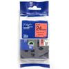 Brother TZE-451 24mm Red-Black Label Tape