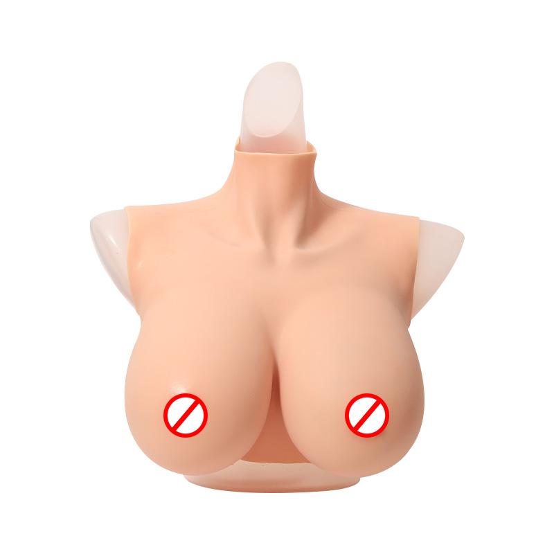 Silicone Breast Forms Natural Cross Dresser Underwear Accessories with G Cup Realistic Artificial Breast Fake Boobs