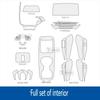For Volkswagen VW ID 3 ID3 Car Protective Interior Sticker Center Console Gear Navigation Window TPU Transparent Film