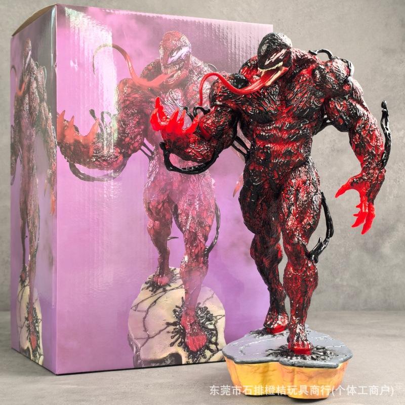 27CM The Avengers Standing Posture Venom Movie Characters KO Action Figures Model Kit Exquisite Desktop Ornaments Boy Toys Gift