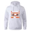 Autumn Hooded Sweatshirt Teens Long Sleeve Black Gray Sportswear Hoodie