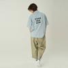 SPNK Open Collar Relaxed Shirt_Sky Blue