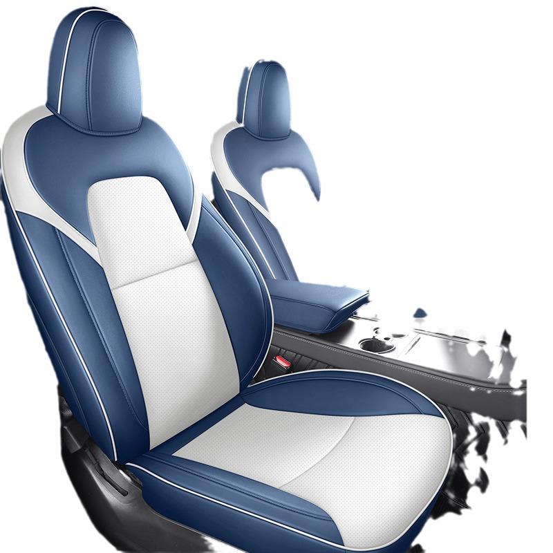 Προσαρμοσμένο Δερμάτινο Κάλυμμα Καθίσματος για Tesla Model 3 2019-2022 - Πλήρης Κάλυψη, Προσαρμοσμένη Εφαρμογή