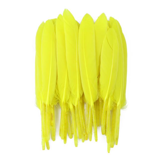 Natural Goose Feather 10-15cm Colorful Feather for Crafts DIY Jewelry Headress Carnival Dream Catcher Plumes Decor