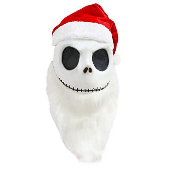 Christmas Nightmare Doll Mask cos Movie props and costumes Latex masquerade costume props