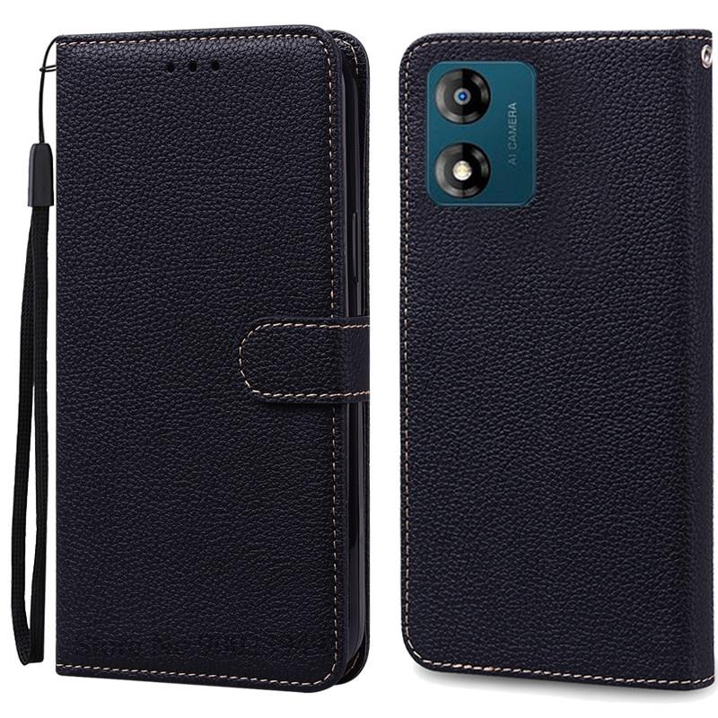 E13 Case For Motorola Moto E13 Case Leather Wallet Flip Cover For Moto E13 Phone Case For Motorola Moto E13 Capa Case Fundas