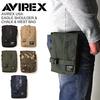AVIREX Eagle Chalk Shoulder Solid and Bag, Bag, Camouflage, Men's Women's, AVX341L, avirex-003 (Khaki)