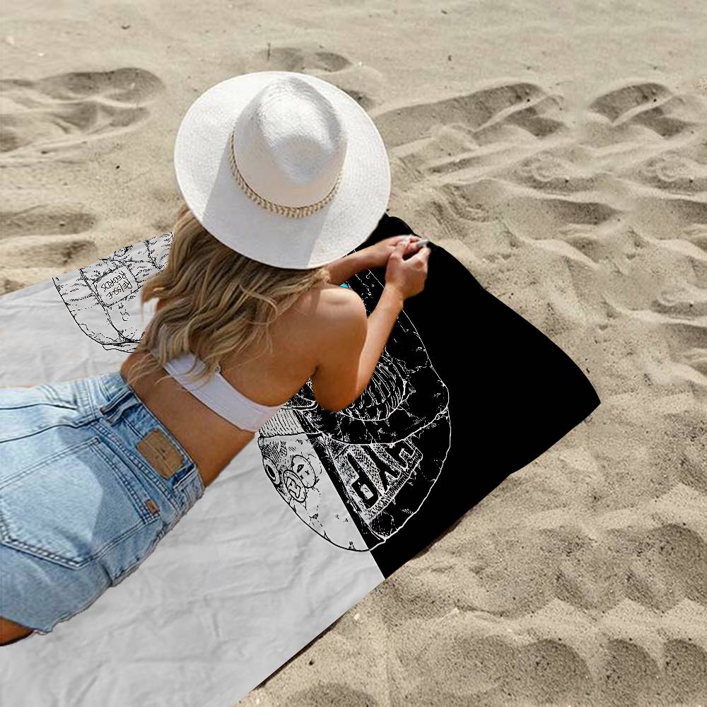 Singer K-Kenshi Y-Yonezu Lost Corner Microfiber Printed Beach Towel Mountain Climbing Yoga Swimming Running Absorbent Soft Towel