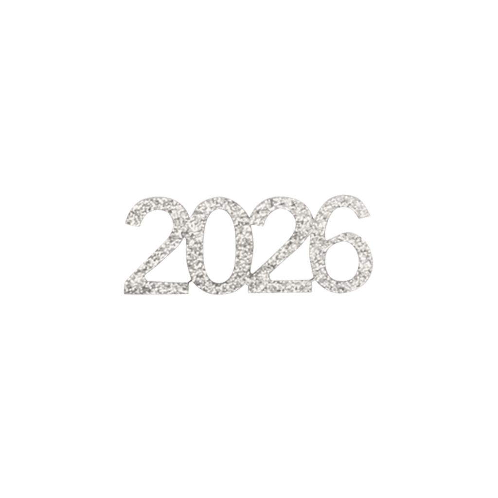 Goldenes Abschlusskonfetti Jahrgang 2026, Glitzer 2026 Konfetti 100 Stück Für Abschlussfeier Dekorationen Und Silvesterparty Zubehör 2026.